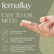 Femallay Organic Tea Tree Cleansing Melts - Sample Packs