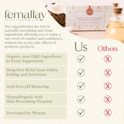 Femallay Organic Tea Tree Cleansing Melts - Sample Packs